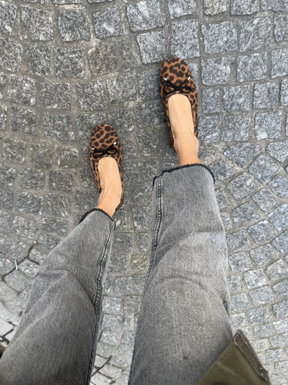 Ballerines - Cuir Leopard - Carmen