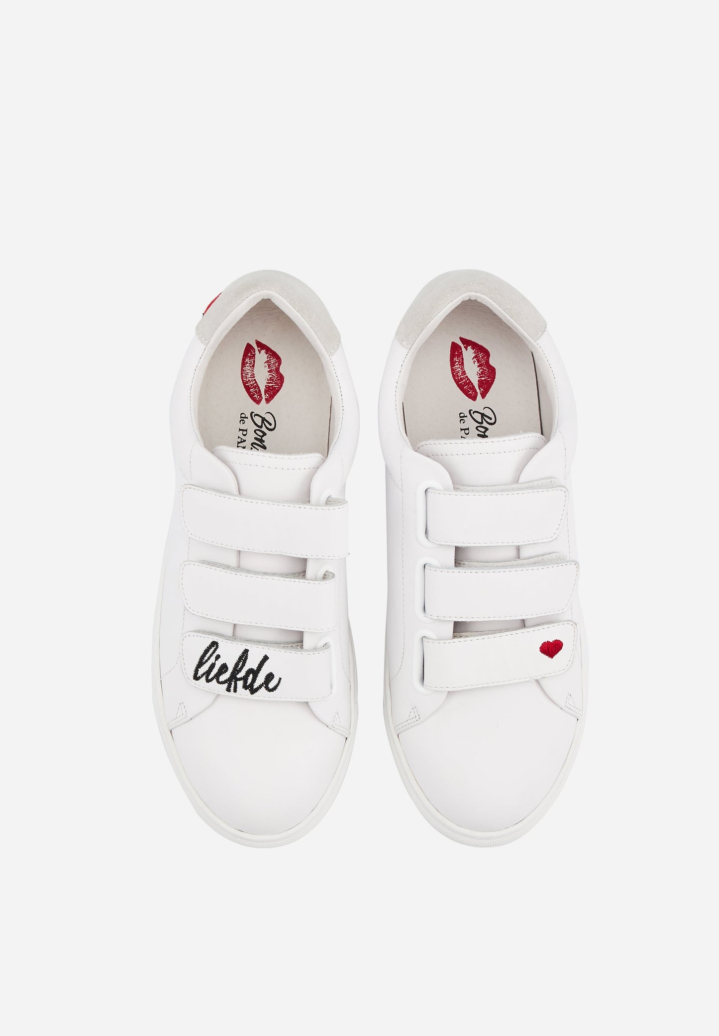 Baskets en cuir-Edith-Liefde