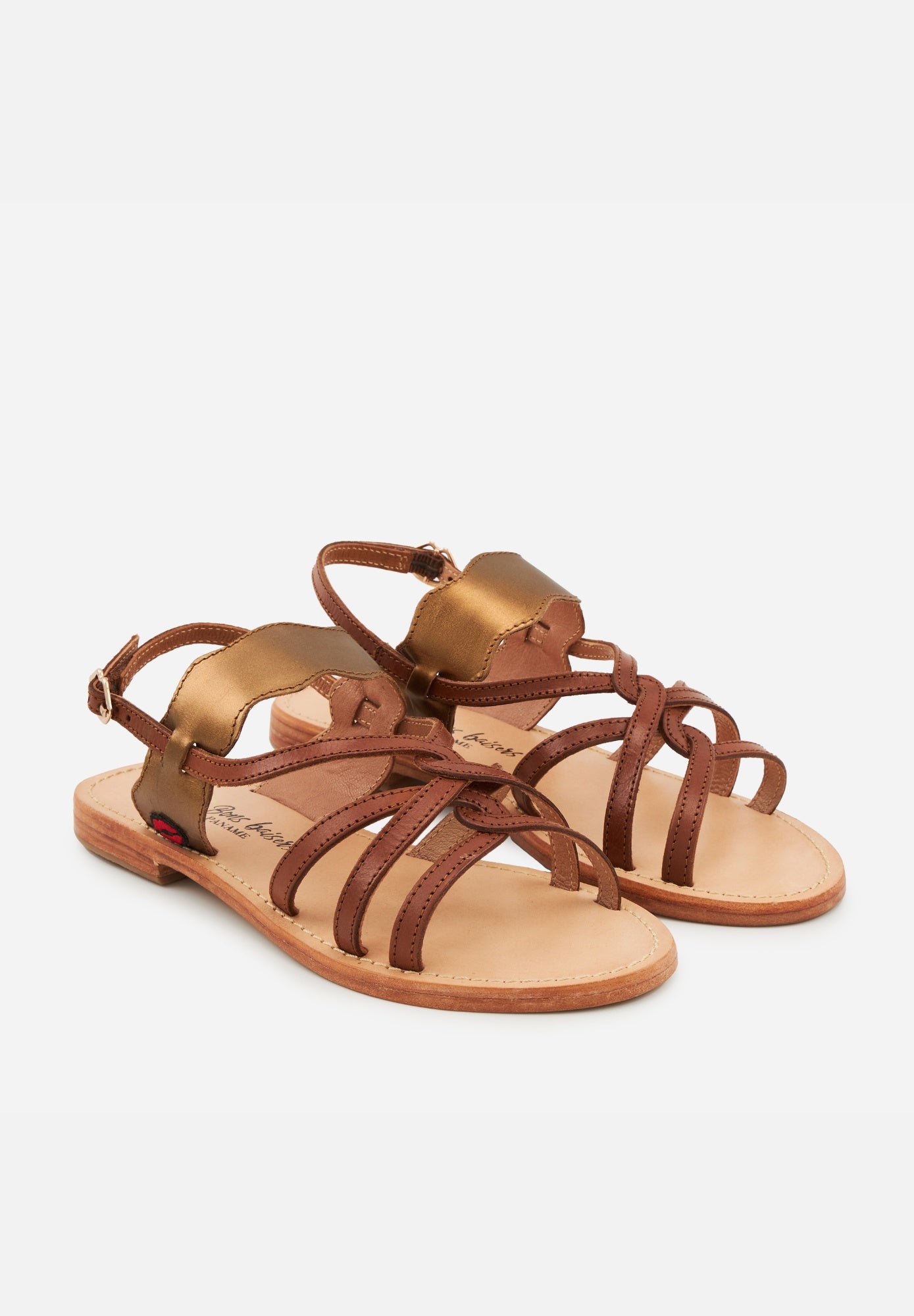 Gabie-Cognac/Bronze