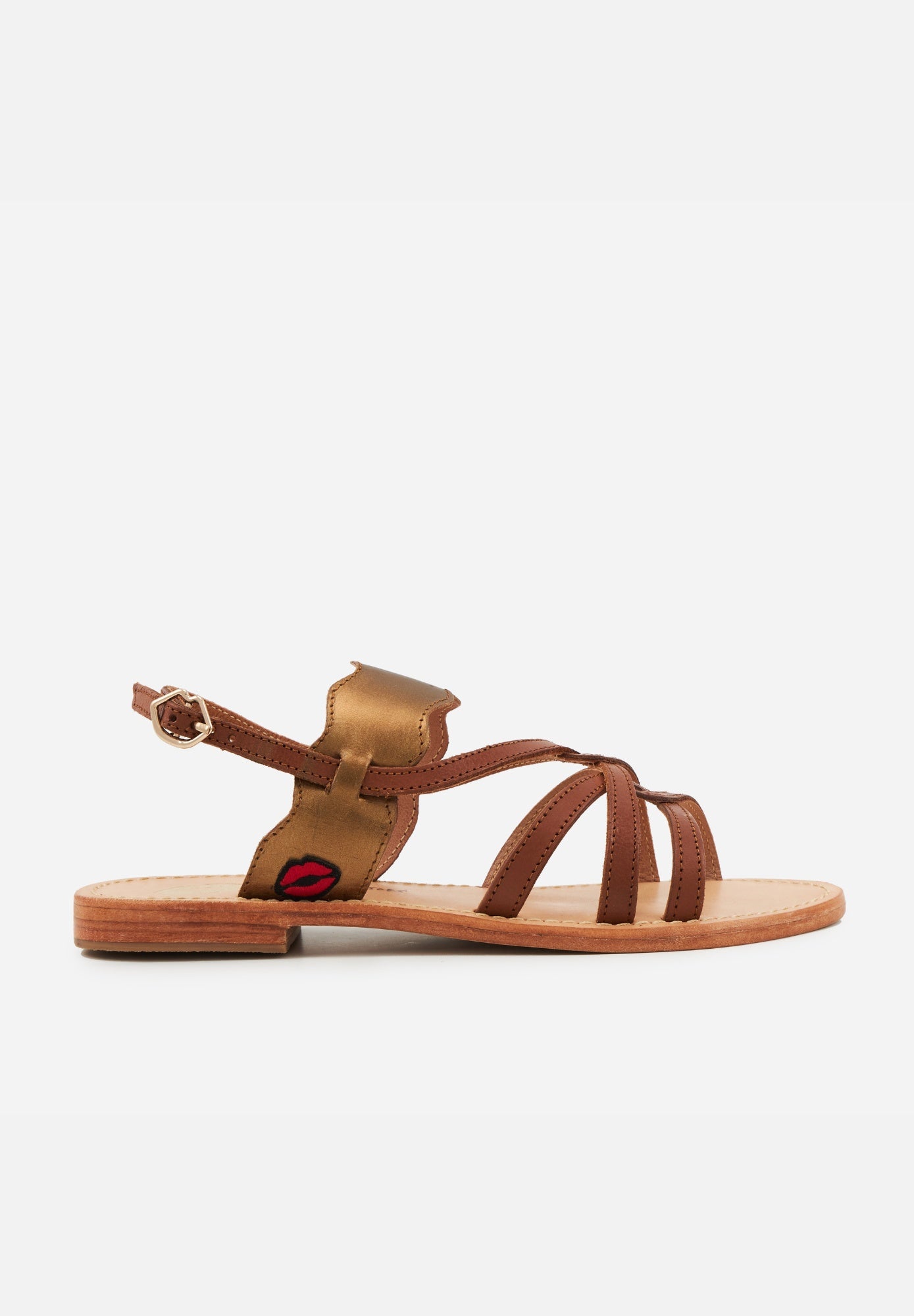 Gabie-Cognac/Bronze