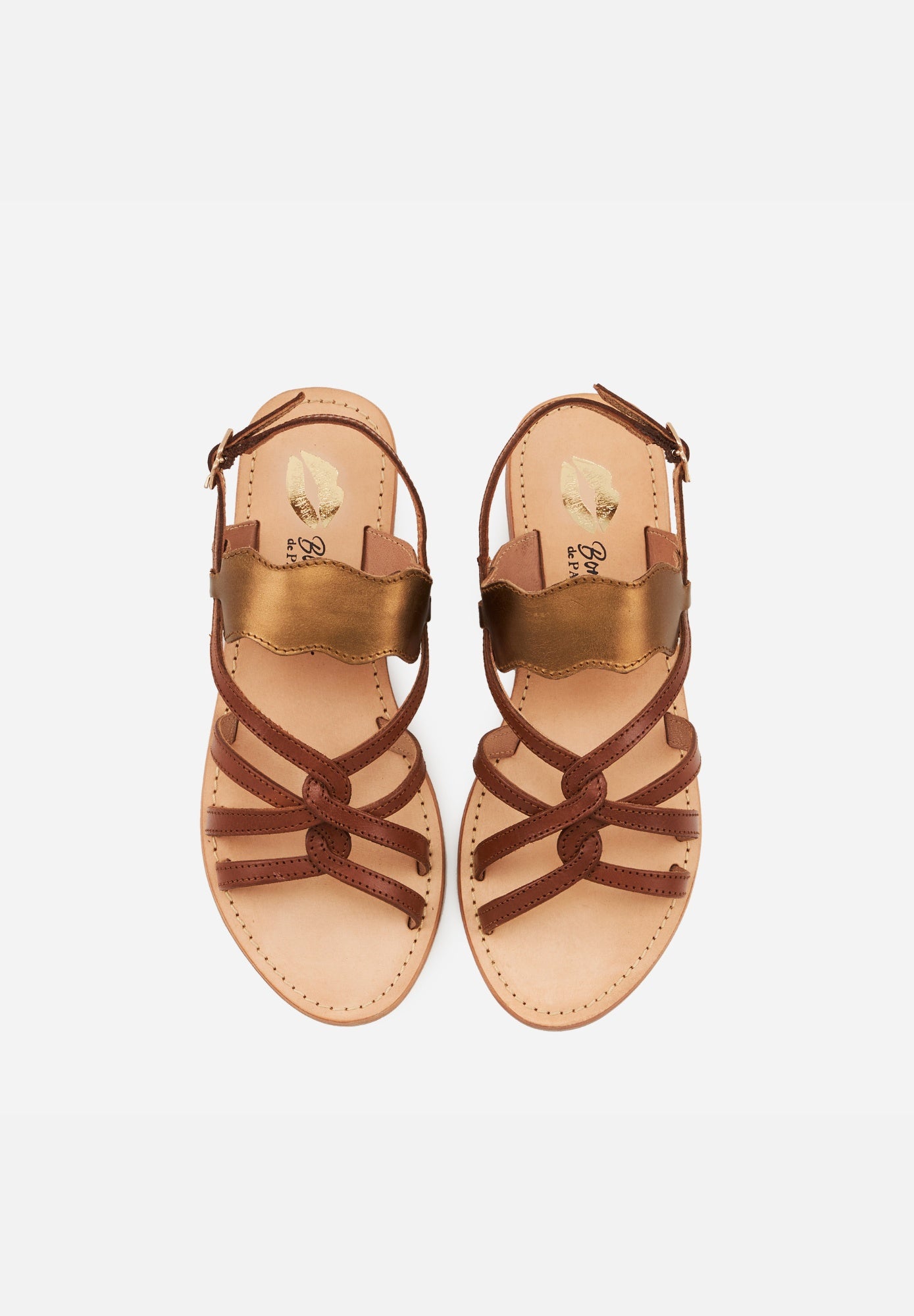 Gabie-Cognac/Bronze