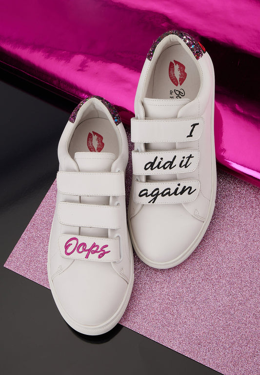 Baskets en cuir-Edith-Oops