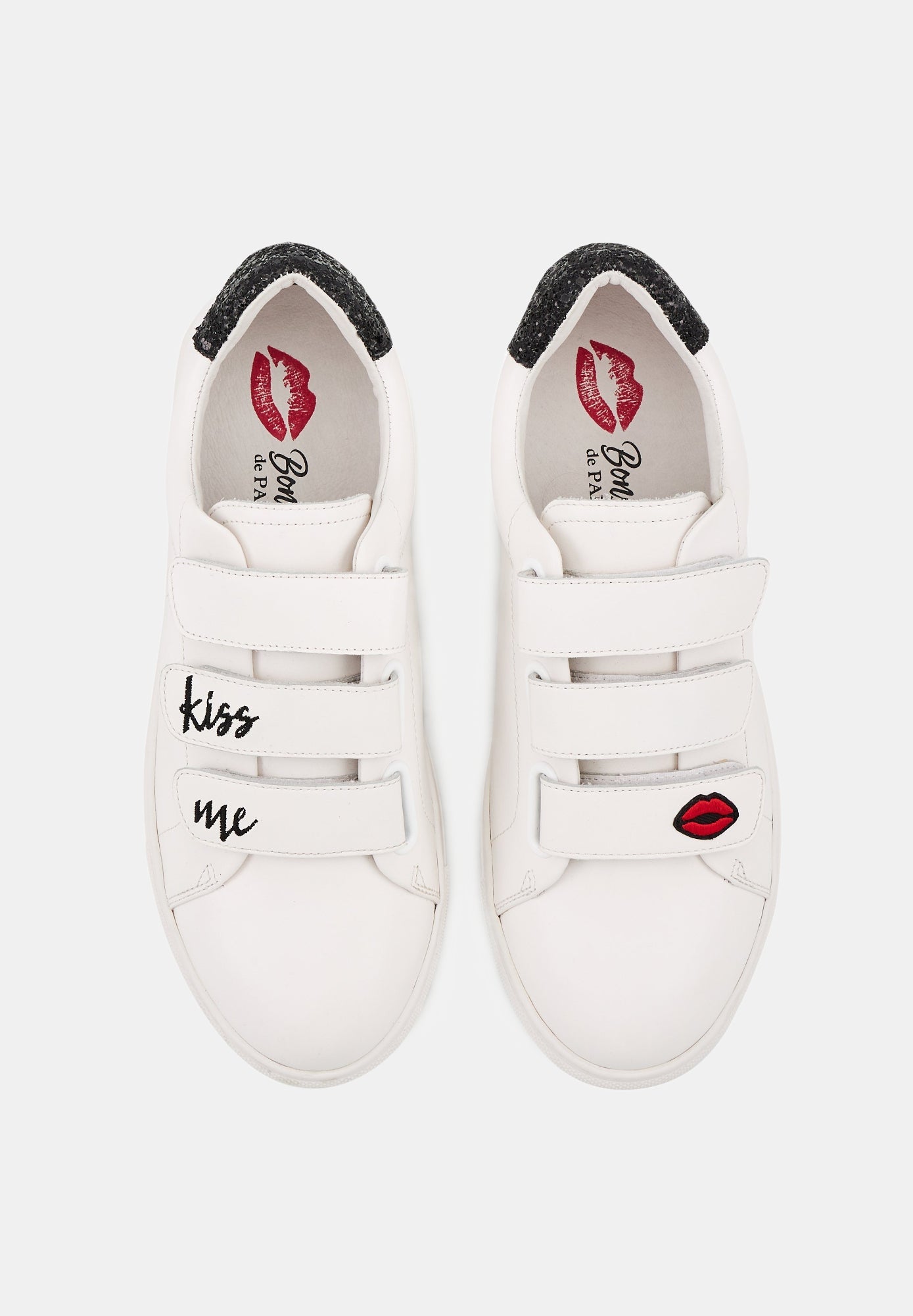 Baskets en cuir-Edith-Kiss Me