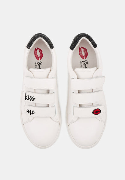 Baskets en cuir-Edith-Kiss Me