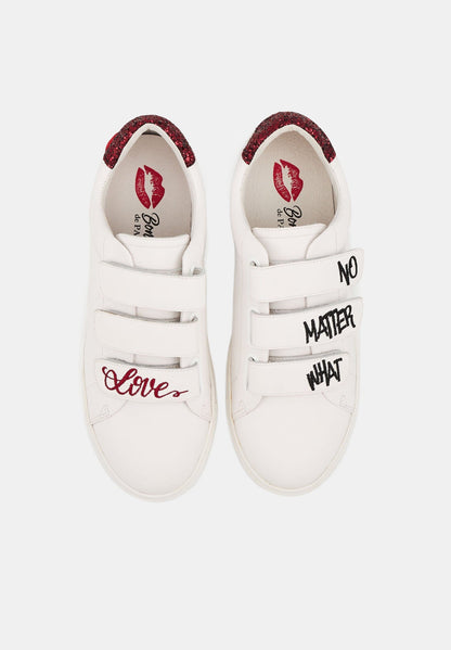 Baskets en cuir-Edith-Love No Matter What