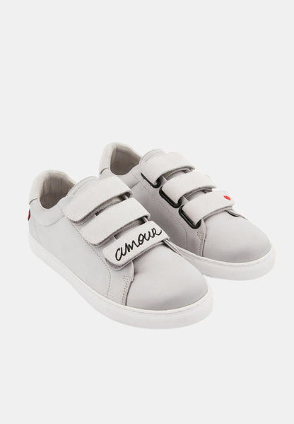 Edith Satin Love-Grey