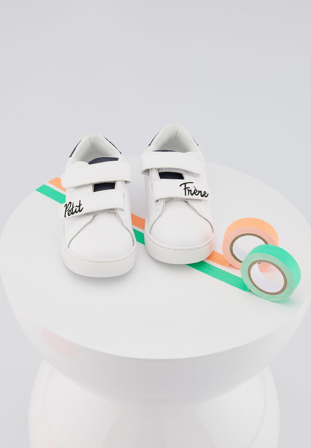Sneakers enfant en cuir — Mini Edith — Petit Frère