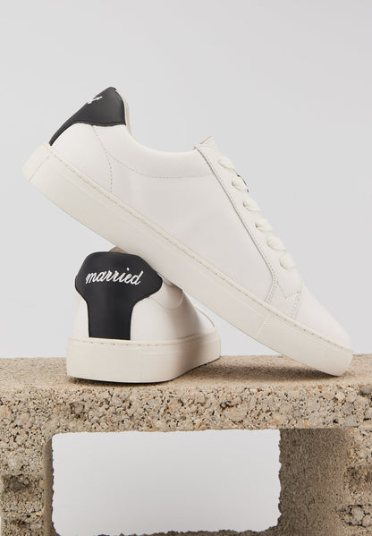 Baskets en cuir-SIMONE HOMME-JUST MARRIED – Bons baisers de Paname FR