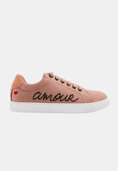Simone Satin Amour-Pink