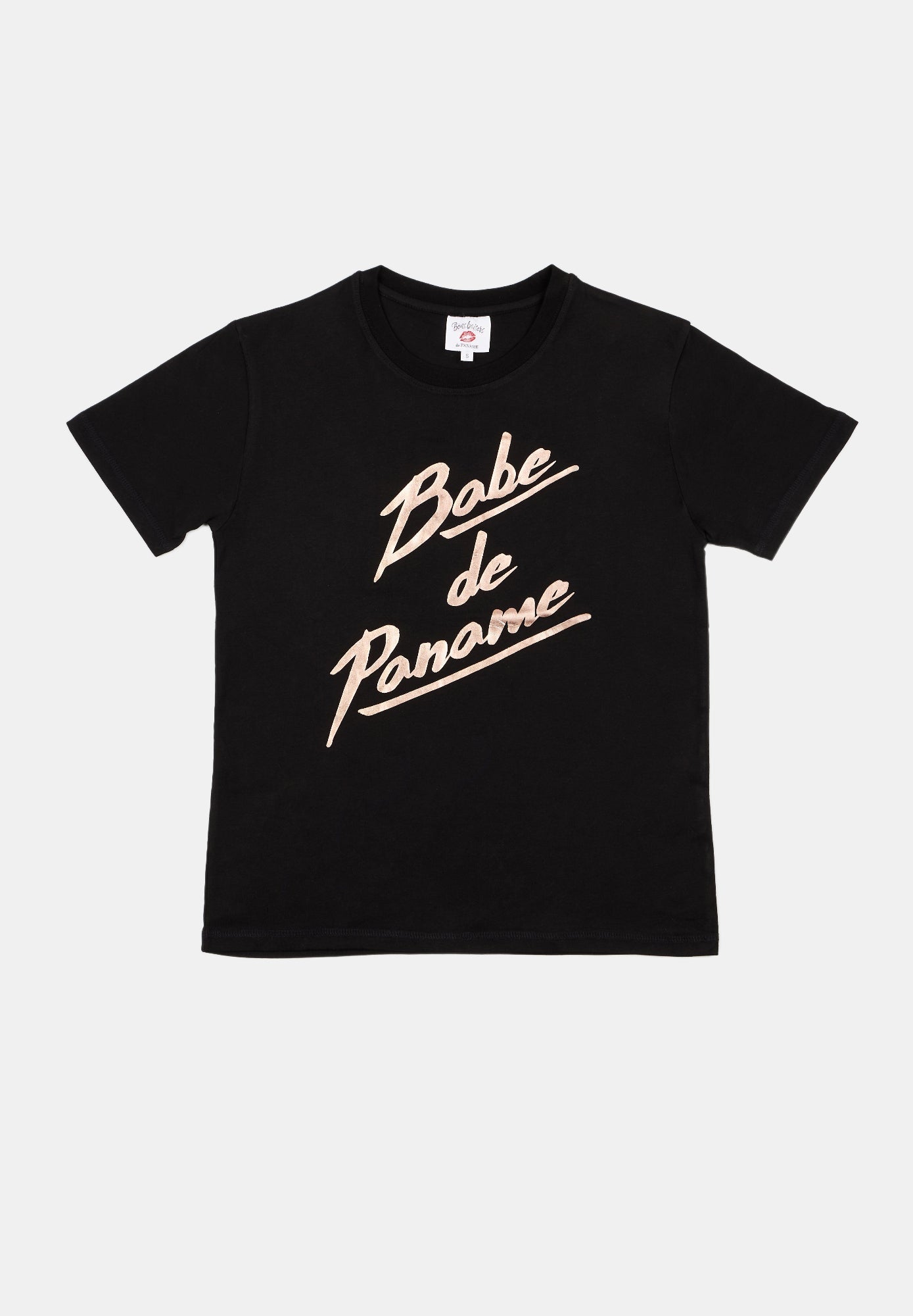 T Shirt Babe of Paname-Black