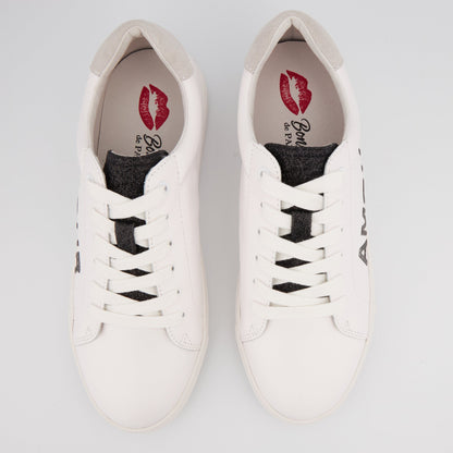 Baskets en cuir-Simone Love Letters-Gun